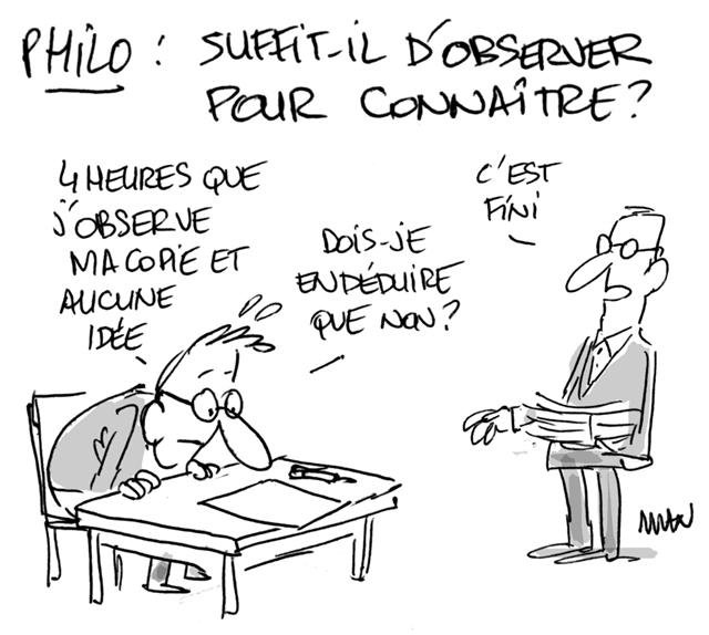 Dessin de presse : Philo 1 presse : Philo 1