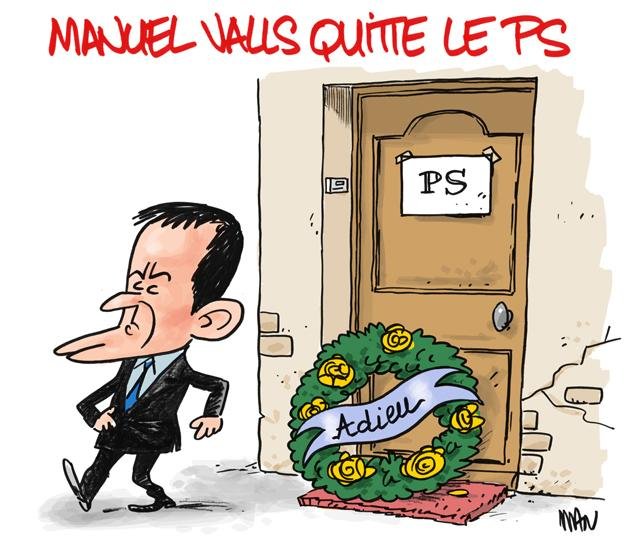 Dessin de presse : Adieu presse : Adieu