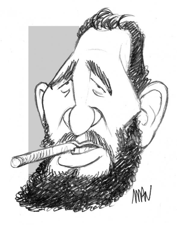 Caricature : Castro Fidel