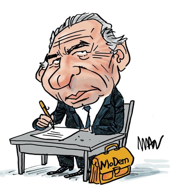Caricature : Bayrou F. 2 Caricature : Bayrou F. 2