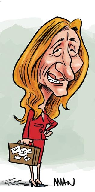 Caricature : Belloubet Nicole Caricature : Belloubet Nicole