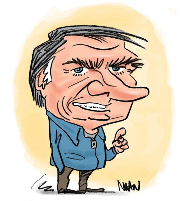 Caricature : Bolsonaro Jair 