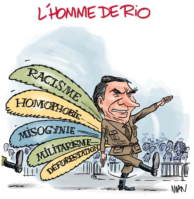Caricature : Bolsonaro 2 Caricature : Bolsonaro 2