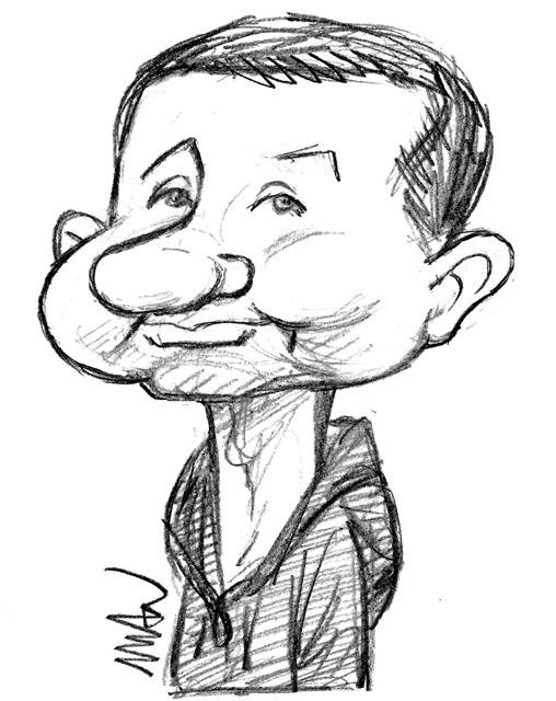 Caricature : Besancenot Olivier Caricature : Besancenot Olivier