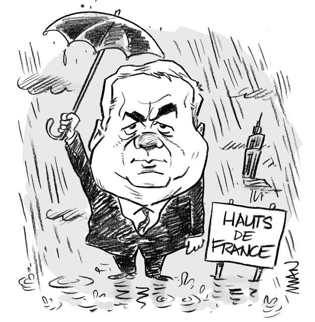 Caricature : Bertrand Xavier Caricature : Bertrand Xavier