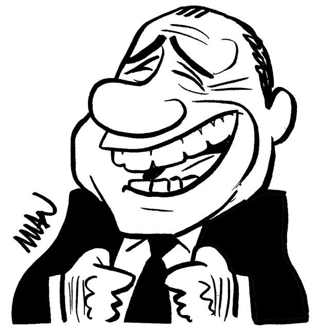 Caricature : Berlusconi Caricature : Berlusconi