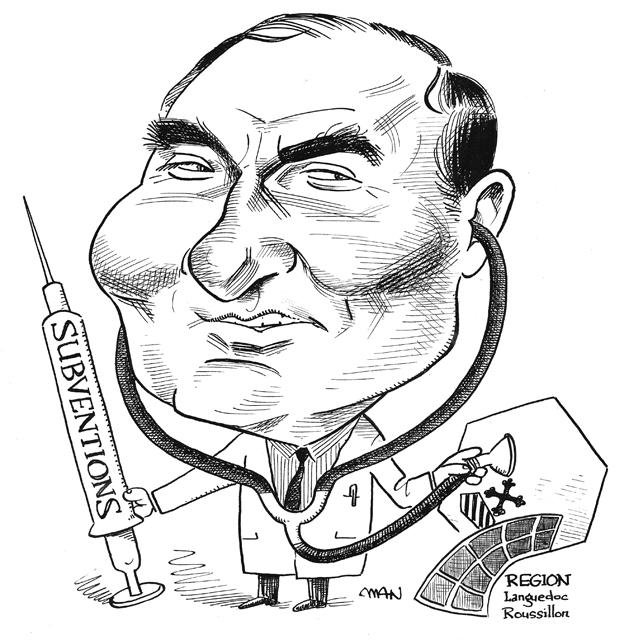 Caricature : Blanc Jacques Caricature : Blanc Jacques