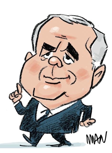 Caricature : Bertrand X. Caricature : Bertrand X.