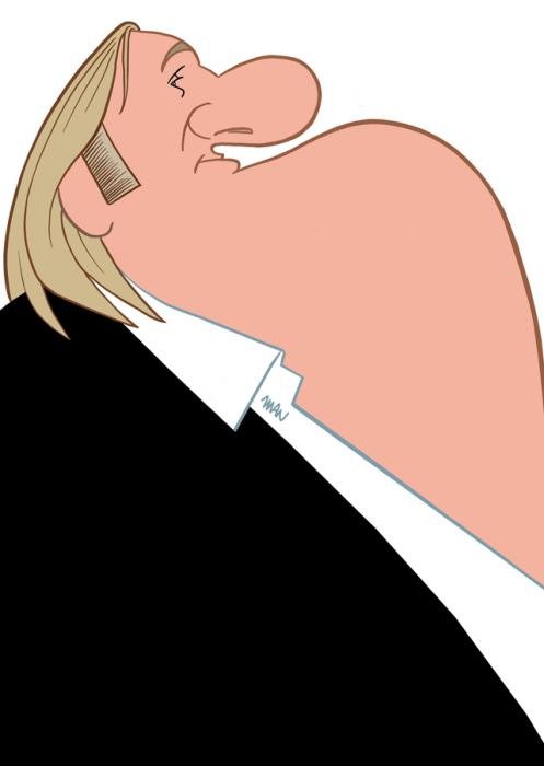 Caricature : Depardieu GÃ©rard
