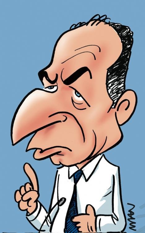 Caricature : Copé JF2 Caricature : Copé JF2