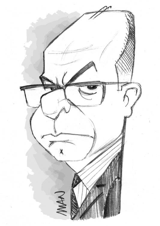 Caricature : Cazeneuve 2 Caricature : Cazeneuve 2