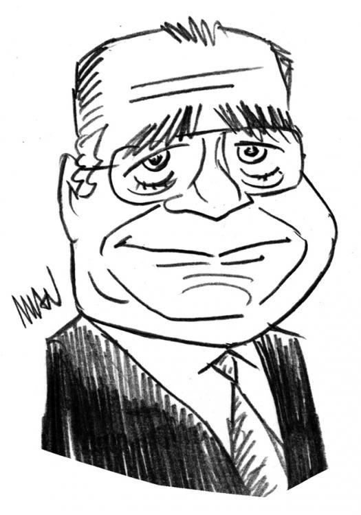 Caricature : Beregovoy Pierre Caricature : Beregovoy Pierre