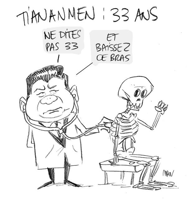 presse : Tiananmen 33 ans