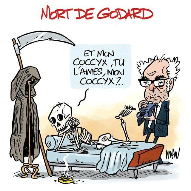 presse : Mort de Godard
