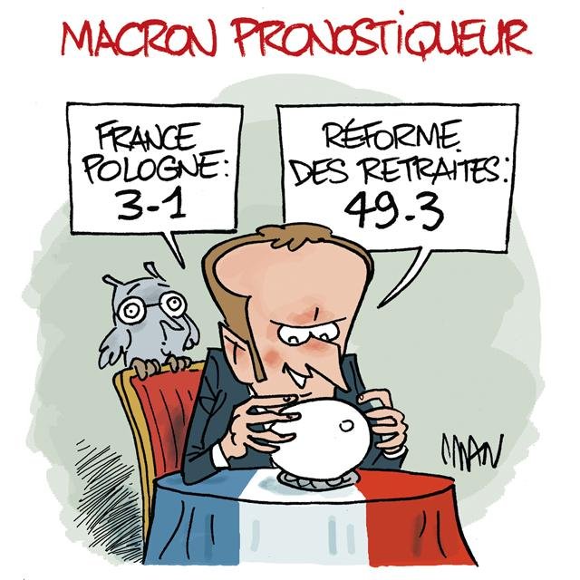 presse : Macron pronostiqueur