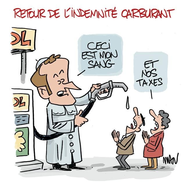 Dessin de presse : Sang presse : Sang