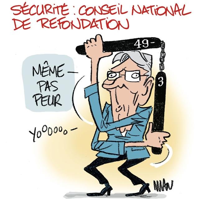 Dessin de presse : Nunchaku presse : Nunchaku