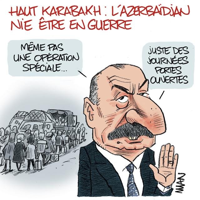 Dessin de presse : Haut Karabakh presse : Haut Karabakh