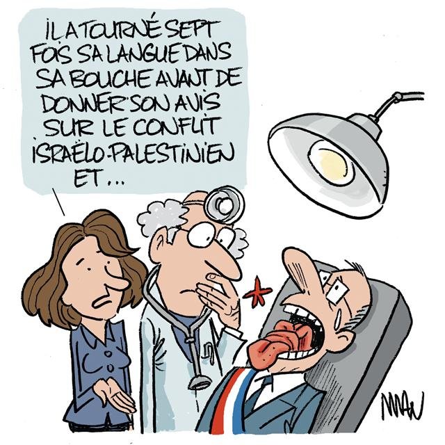 Dessin de presse : Langue presse : Langue