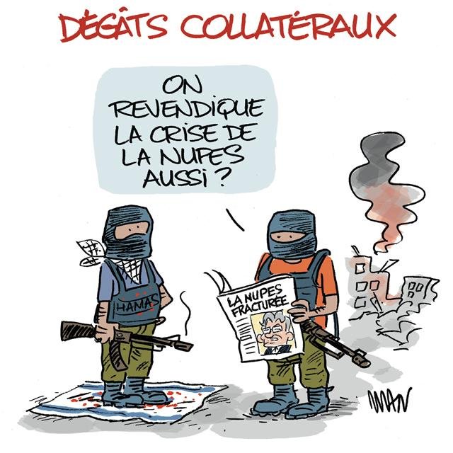 Dessin de presse : Dégà ts collatéraux presse : Dégà ts collatéraux