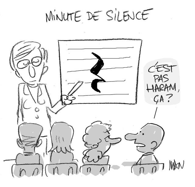 Dessin de presse : Silence presse : Silence