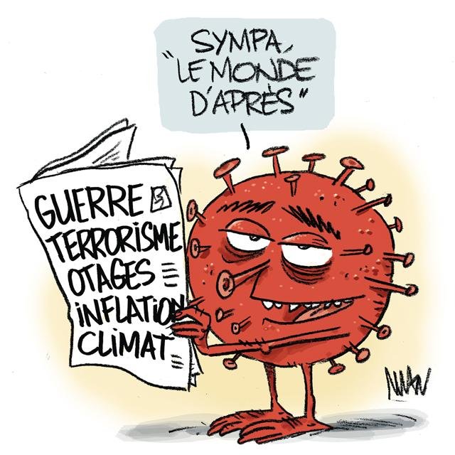 Dessin de presse : Monde d'après presse : Monde d'après
