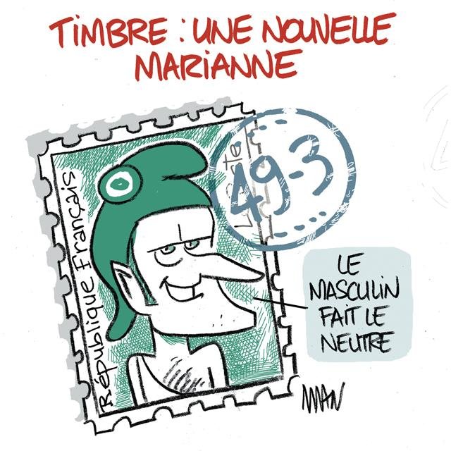 Dessin de presse : Masculin presse : Masculin