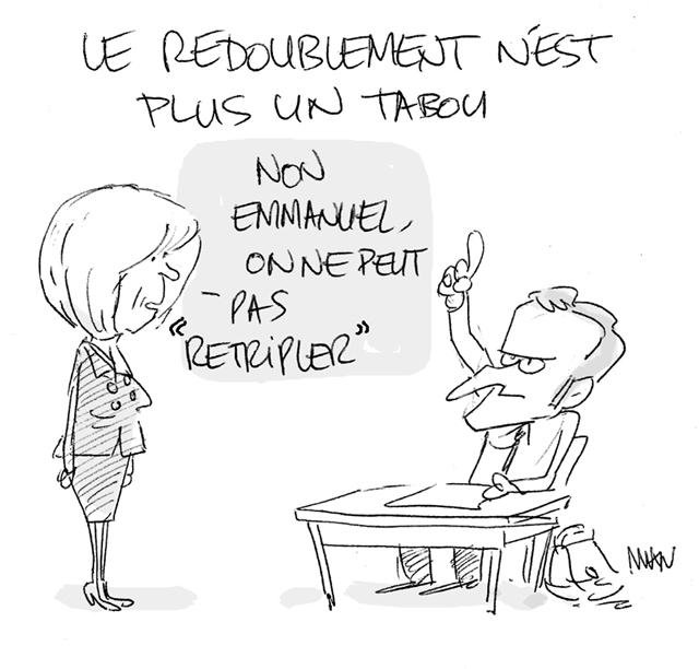 Dessin de presse : Redoublement presse : Redoublement