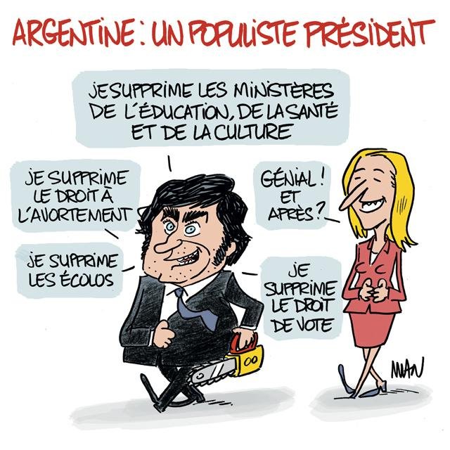 Dessin de presse : Argentine/Merei presse : Argentine/Merei