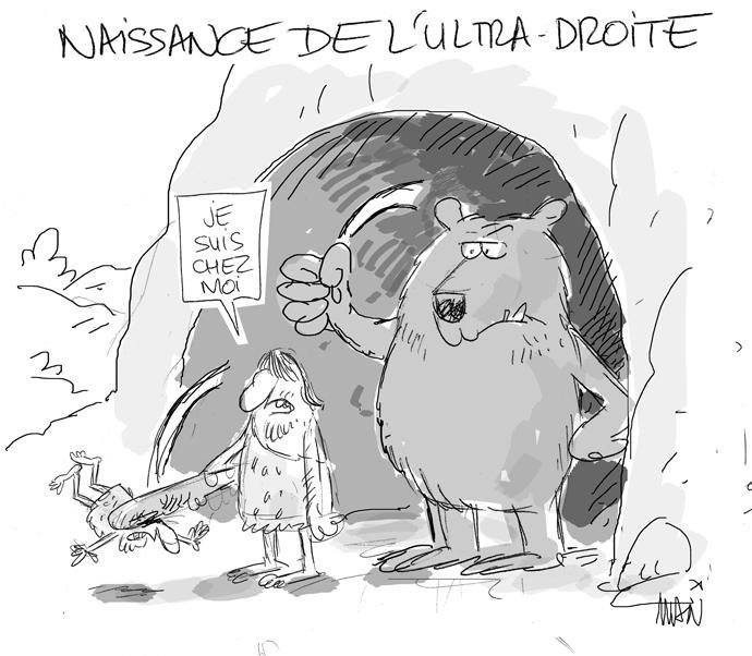 Dessin de presse : Ultradroite presse : Ultradroite