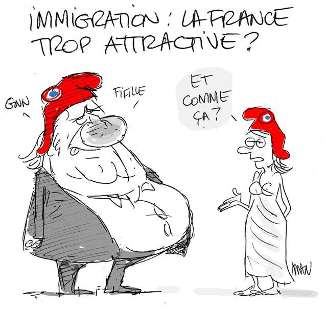 Dessin de presse : Attractive presse : Attractive