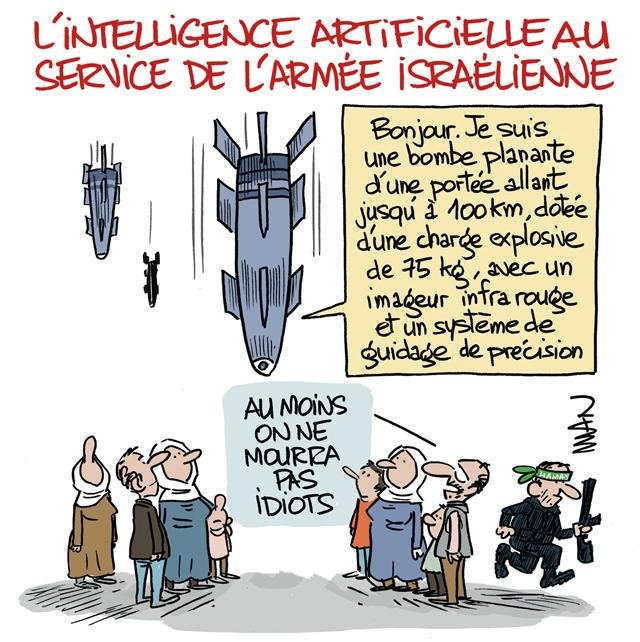 Dessin de presse : Bombe intelligente presse : Bombe intelligente