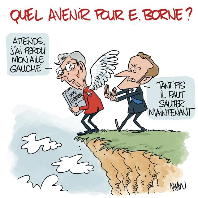 Dessin de presse : Aile gauche presse : Aile gauche