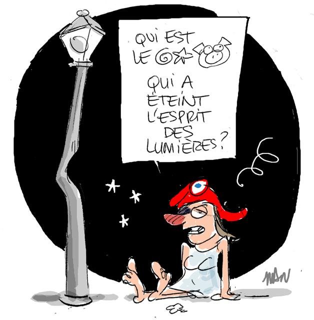 Dessin de presse : Loi immigration 4 presse : Loi immigration 4