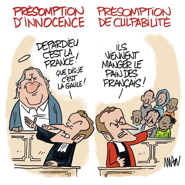 Dessin de presse : Presomption presse : Presomption