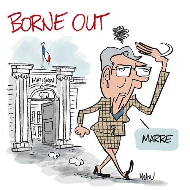 Dessin de presse : Borne out presse : Borne out