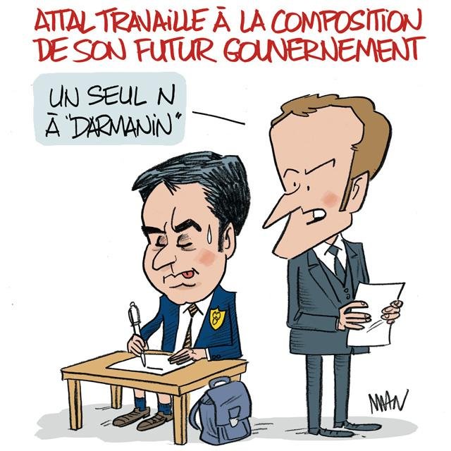 Dessin de presse : Composition presse : Composition