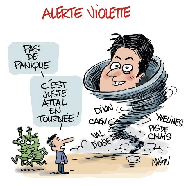 Dessin de presse : Tornade presse : Tornade