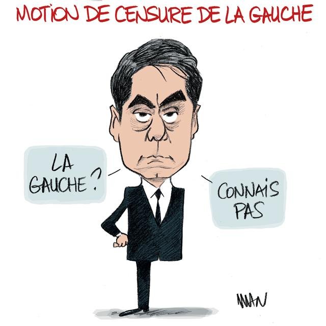Dessin de presse : Attal/Gauche presse : Attal/Gauche