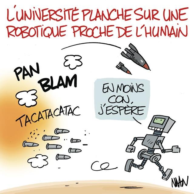 Dessin de presse : Robotique presse : Robotique