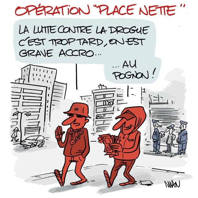 Dessin de presse : Place nette presse : Place nette