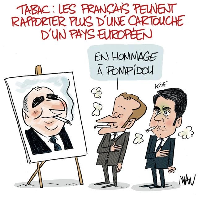 Dessin de presse : Tabac presse : Tabac