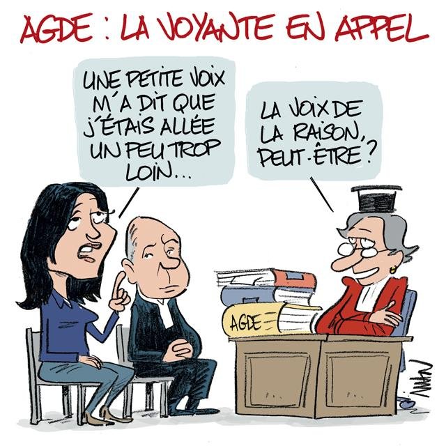 Dessin de presse : Agde presse : Agde