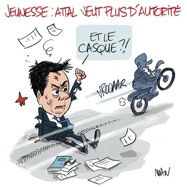 Dessin de presse : Autorité presse : Autorité